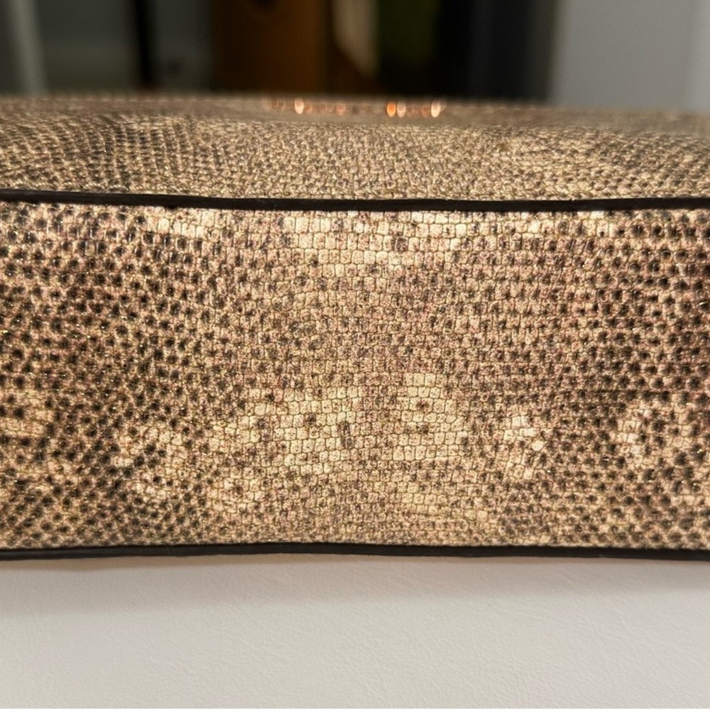 Michael Kors Brown Patterned Crossbody Bag - Picture 3 of 4